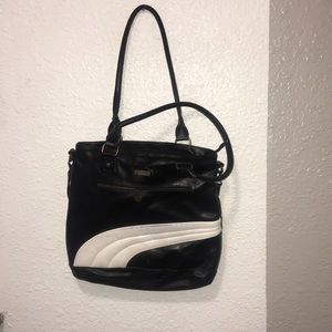 Vintage 90’s puma leather bag